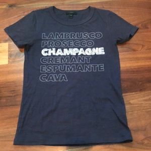 J.Crew XXS champagne tee